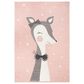 Safavieh Carousel CRK191 5"3" x 7"6" Pink and Ivory Kids  Area Rug, , large