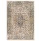 Surya Aspendos APS-2321 9" x 12"2" Teal, Mustard, Black, Medium Gray, Charcoal and Light Beige Area Rug, , large