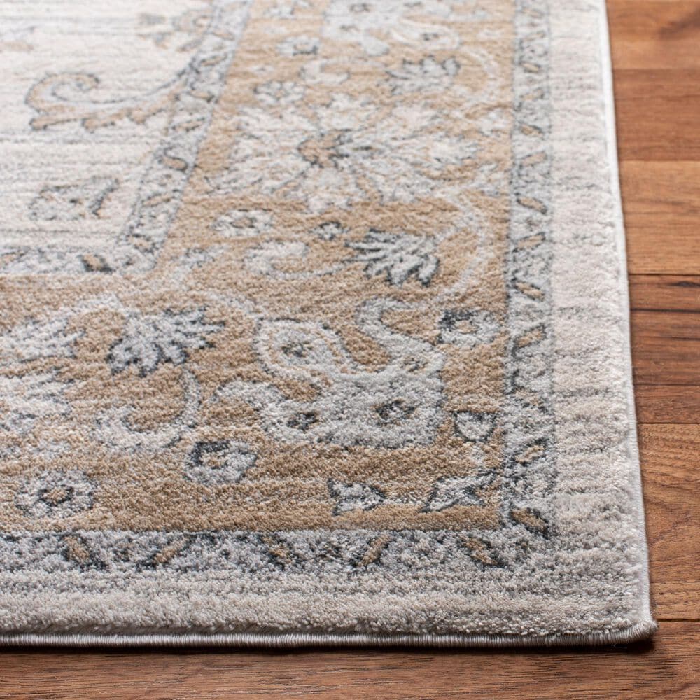 Safavieh Isabella 5&#39;3&quot; Square Cream and Beige Area Rug, , large