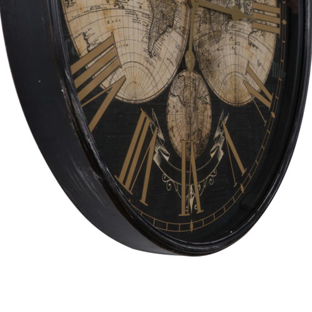 Yosemite Home Decor Wealth of Wonder Clock in Black, , large