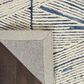 Nourison Colorado 2"3" x 7"6" White and Blue Runner, , large