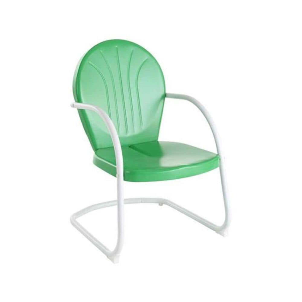 Crosley Furniture Griffith Metal Chair in Grasshopper Green, , large