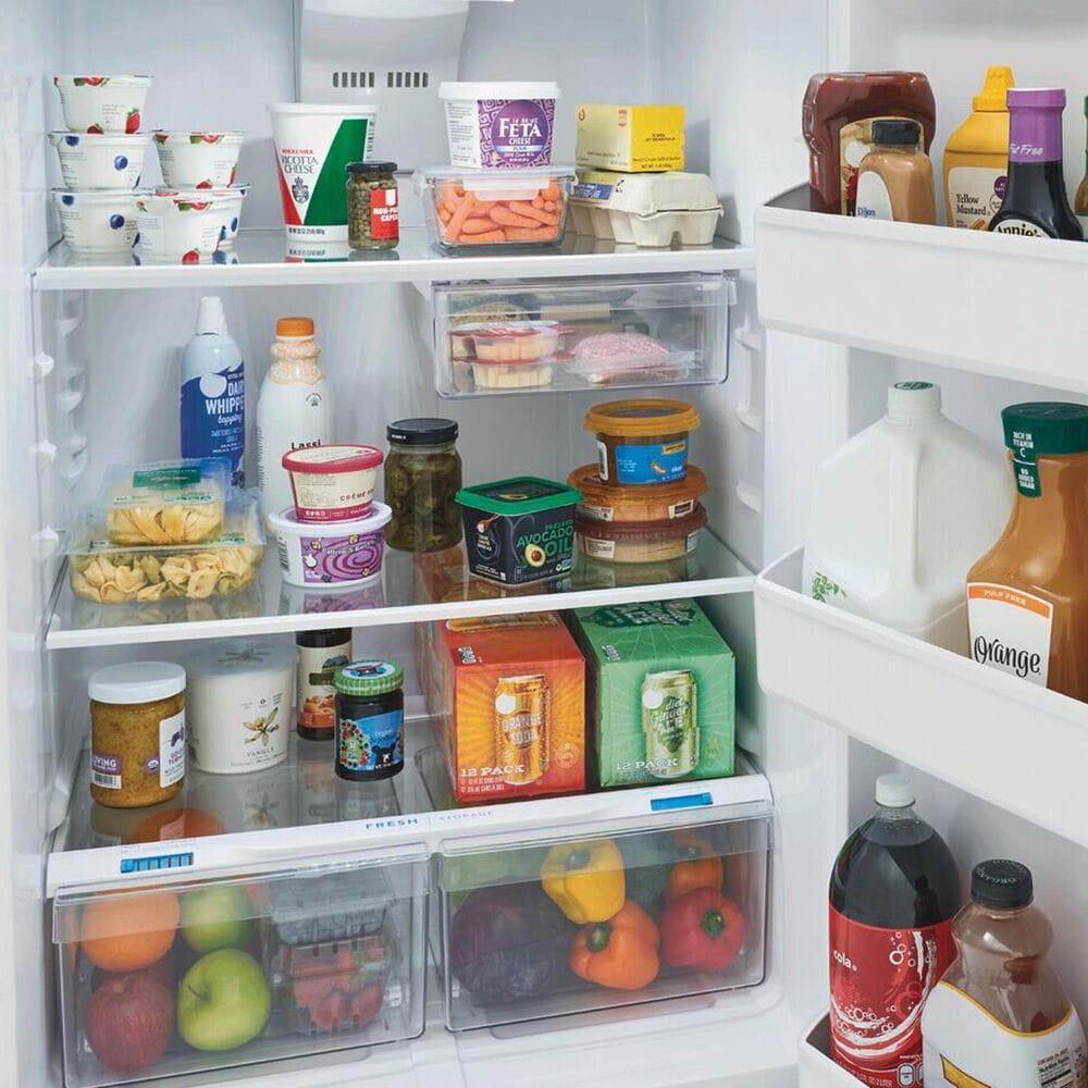 Frigidaire 18.17 Cu. Ft. Garage Ready Top Freezer Refrigerator in White, , large