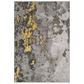 Safavieh Adirondack ADR134H 6" x 9" Grey and Yellow Area Rug, , large