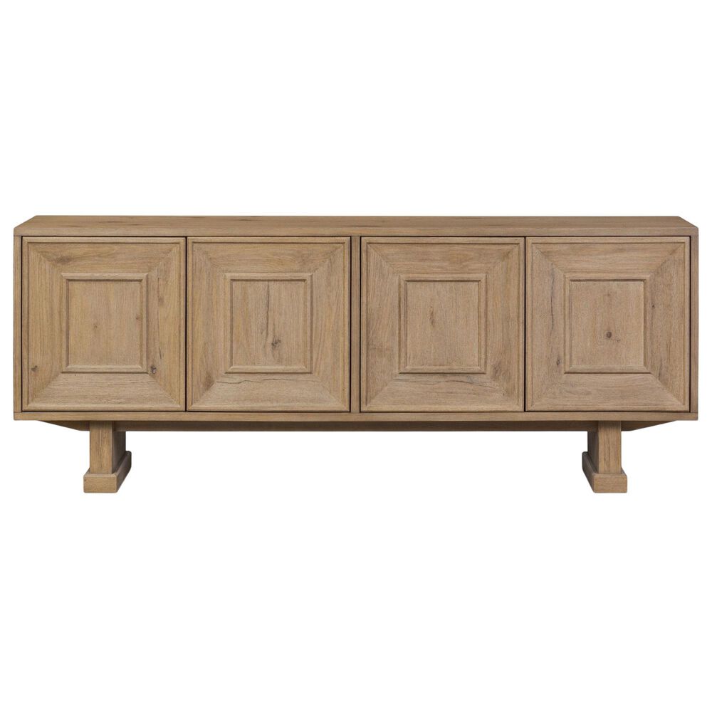 Four Hands Haiden Adela 4-Door Sideboard in Drifted Oak Veneer, , large