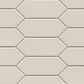 Emser Catch Fawn 2" x 5" Picket on 11" x 13" Ceramic Mosaic Sheet, , large
