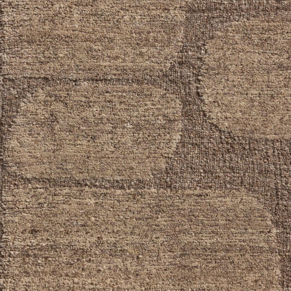 Loloi Hartley Brown and Taupe 2&#39;3&quot; x 3&#39;9&quot; Area Rug, , large