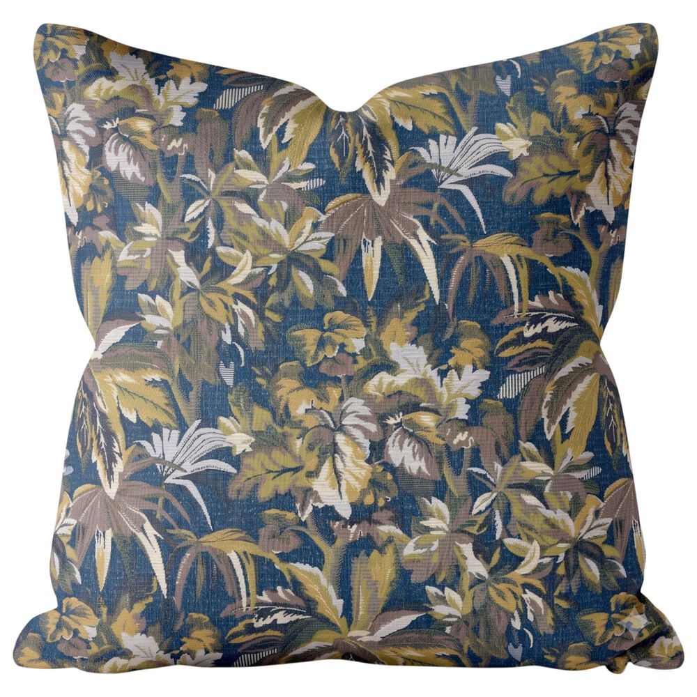 Valdese Weavers Marcello 20" Square Throw Pillow in Lagoon, , large