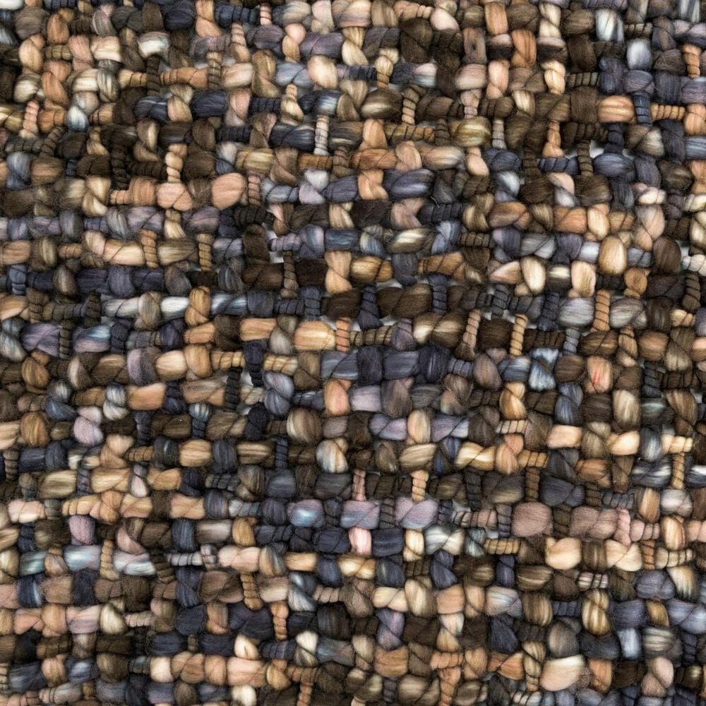 Demdaco Your Journey 38&quot; x 50&quot; Woven Throw Blanket in Blue and Brown, , large