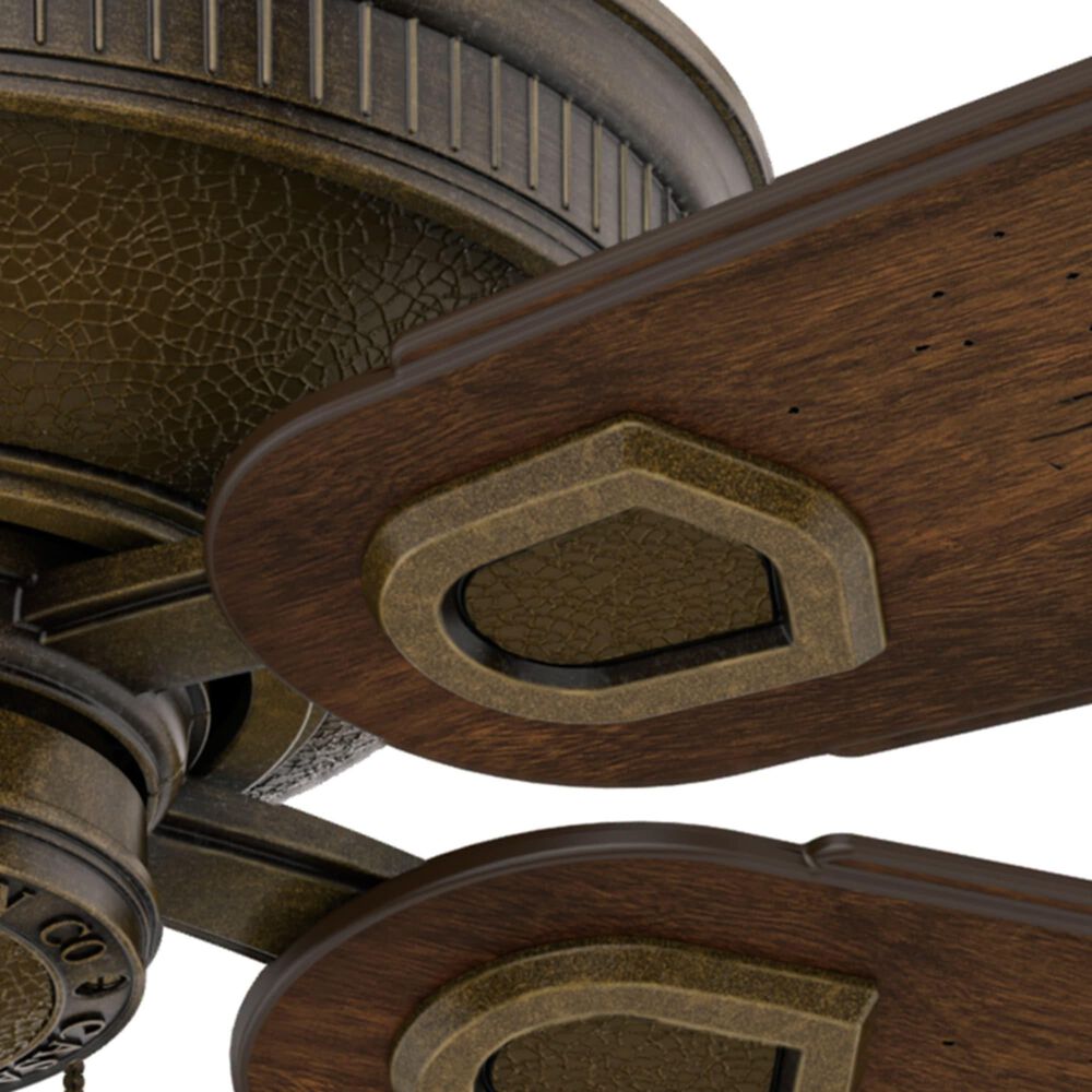 Hunter Heritage 60&quot; Outdoor Ceiling Fan in Aged Bronze, , large
