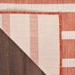 Nourison Positano POS03 Terracotta and Ivory 7" x 10" Indoor/Outdoor Area Rug, , large