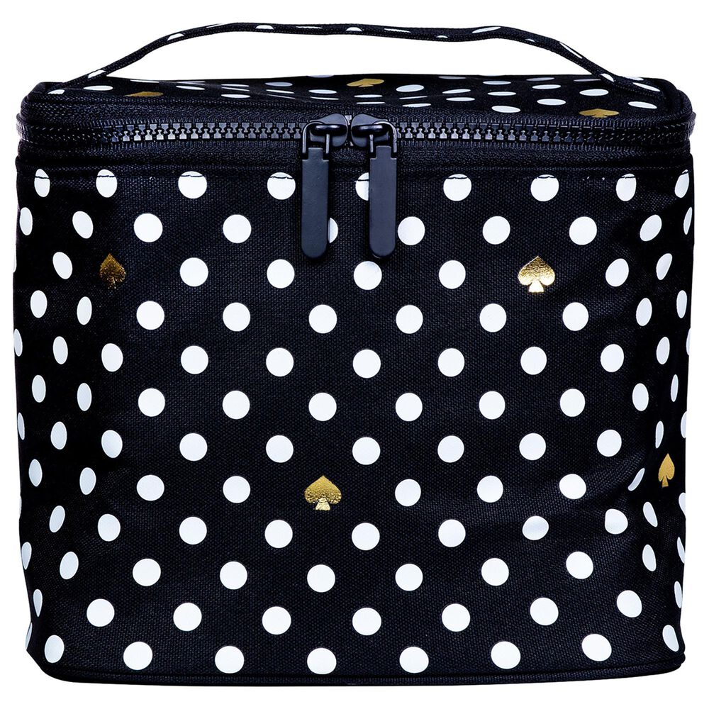 Kate Spade New York Polka Dots Lunch Tote in Black, , large