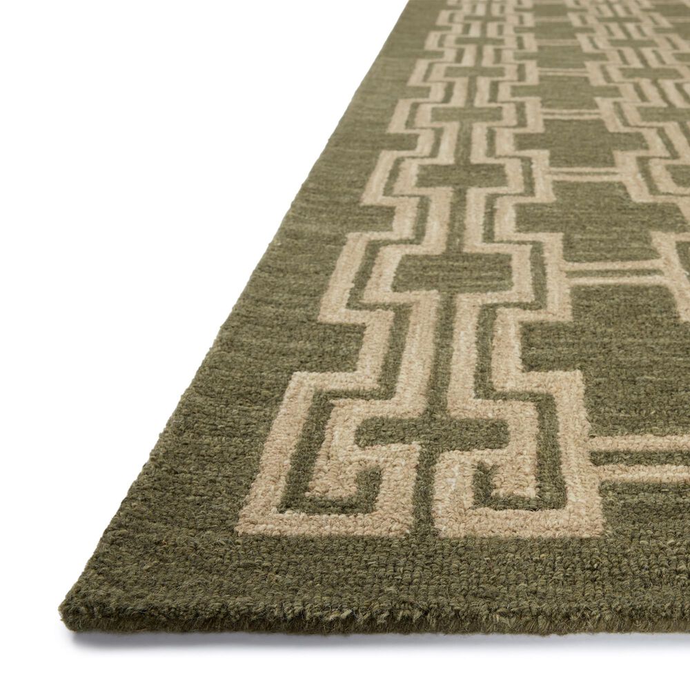 Loloi Barrow Moss and Beige 8&#39;6&quot; x 11&#39;6&quot; Area Rug, , large
