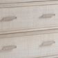 Lexington Home Brands Barrington Wheaton 2-Drawer File Chest in Misty White and Silver, , large
