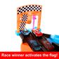 Barbie Launch and Criss-Cross Glow Race Playset in Multicolor, , large