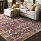 Oriental Weavers Andorra 7154A 10" x 13"2" Red and Gold Area Rug, , large