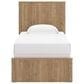 Ashley Gramburg 3 Piece Twin Panel Bedroom Set in Warm Brown, , large
