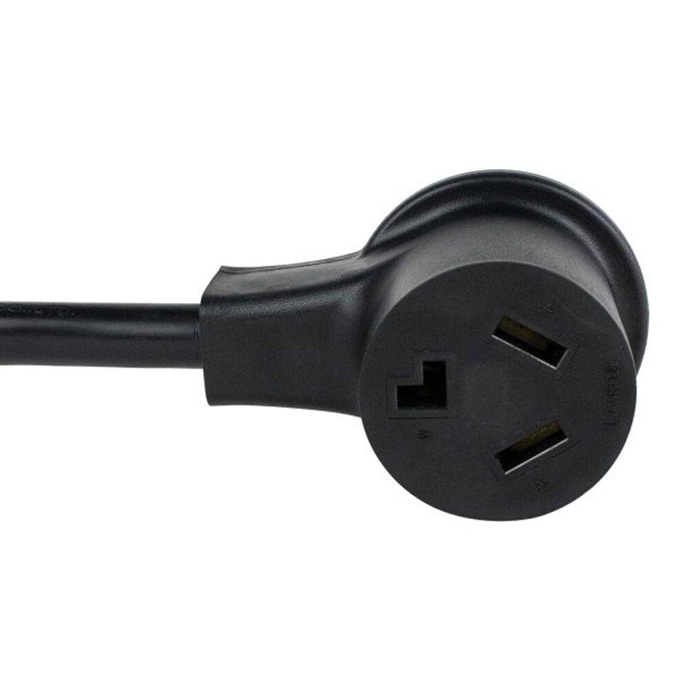 Petra Industries Inc 4-Prong to 3-Prong Dryer Cord Adapter in Black, , large