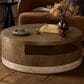 Four Hands Sager Coffee Table in Golden and Amber Ash, , large