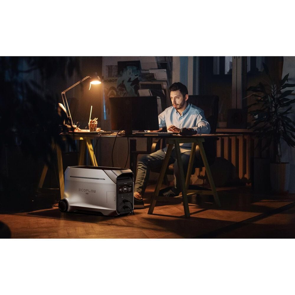 Ecoflow Delta Pro 3 Portable Power Station in Silver, , large