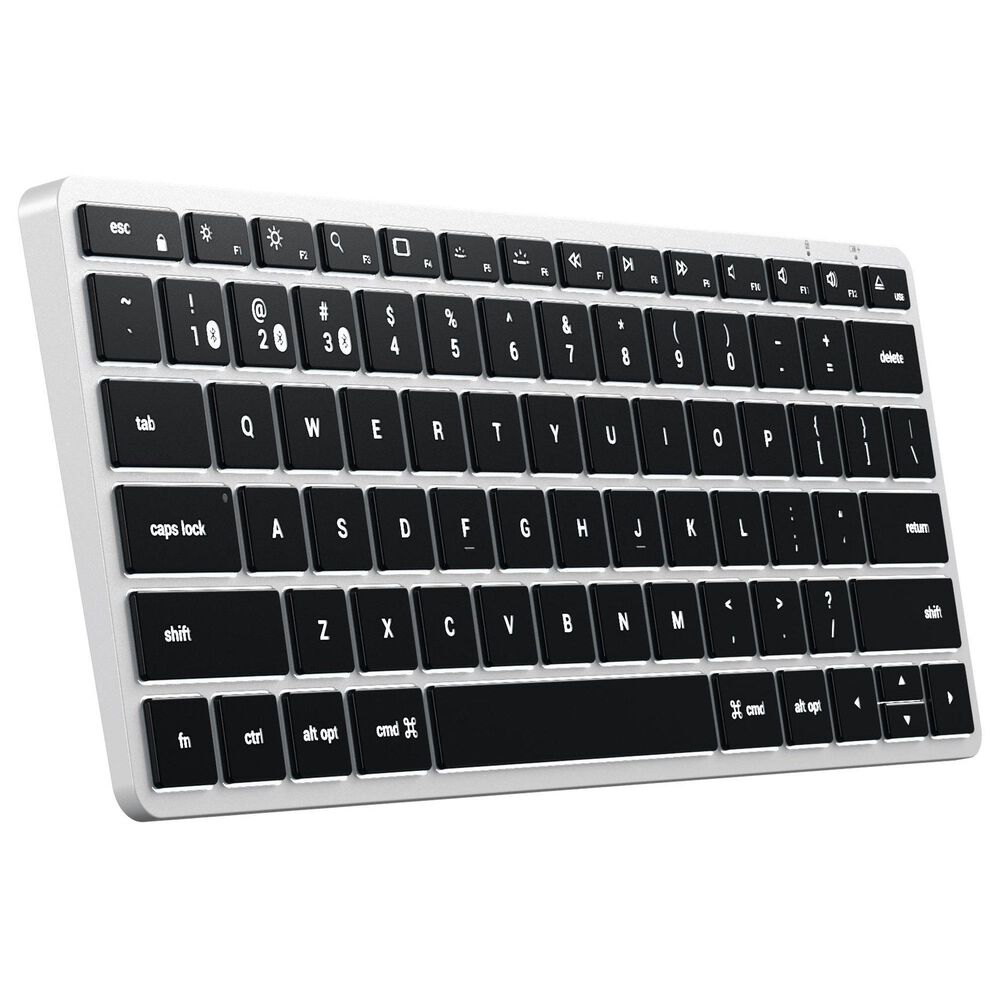 Satechi Slim X1 Bluetooth Backlit Keyboard in Silver, , large