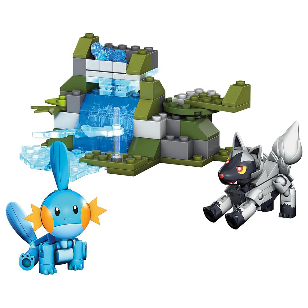 Mega Construx Pokemon Battle Mudkip vs. Poochyena Building Set, , large