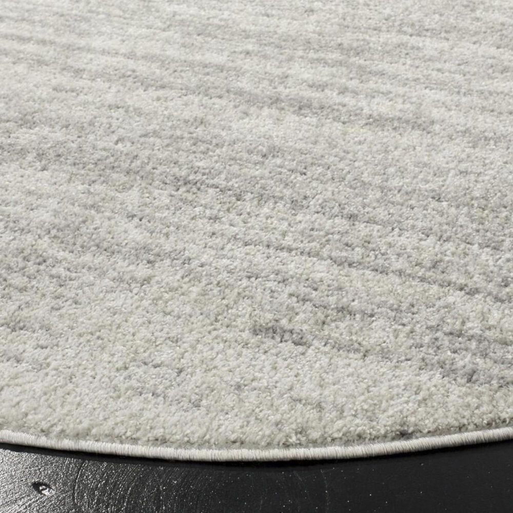Safavieh Adirondack ADR113C 4' Round Light Grey Area Rug, , large