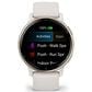 Garmin Vivoactive 5 Smartwatch 42.2mm Cream Gold Aluminum Bezel Case with Ivory Silicone Band, , large
