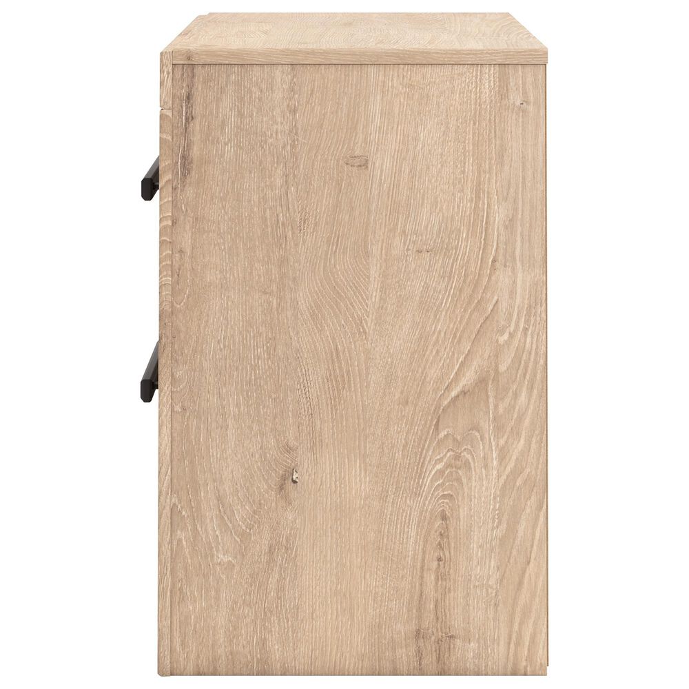 Ashley Sanginlane 2-Drawer Nightstand in Tan, , large
