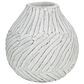 Ashley Shelvie 11.75" Vase in Distressed White, , large