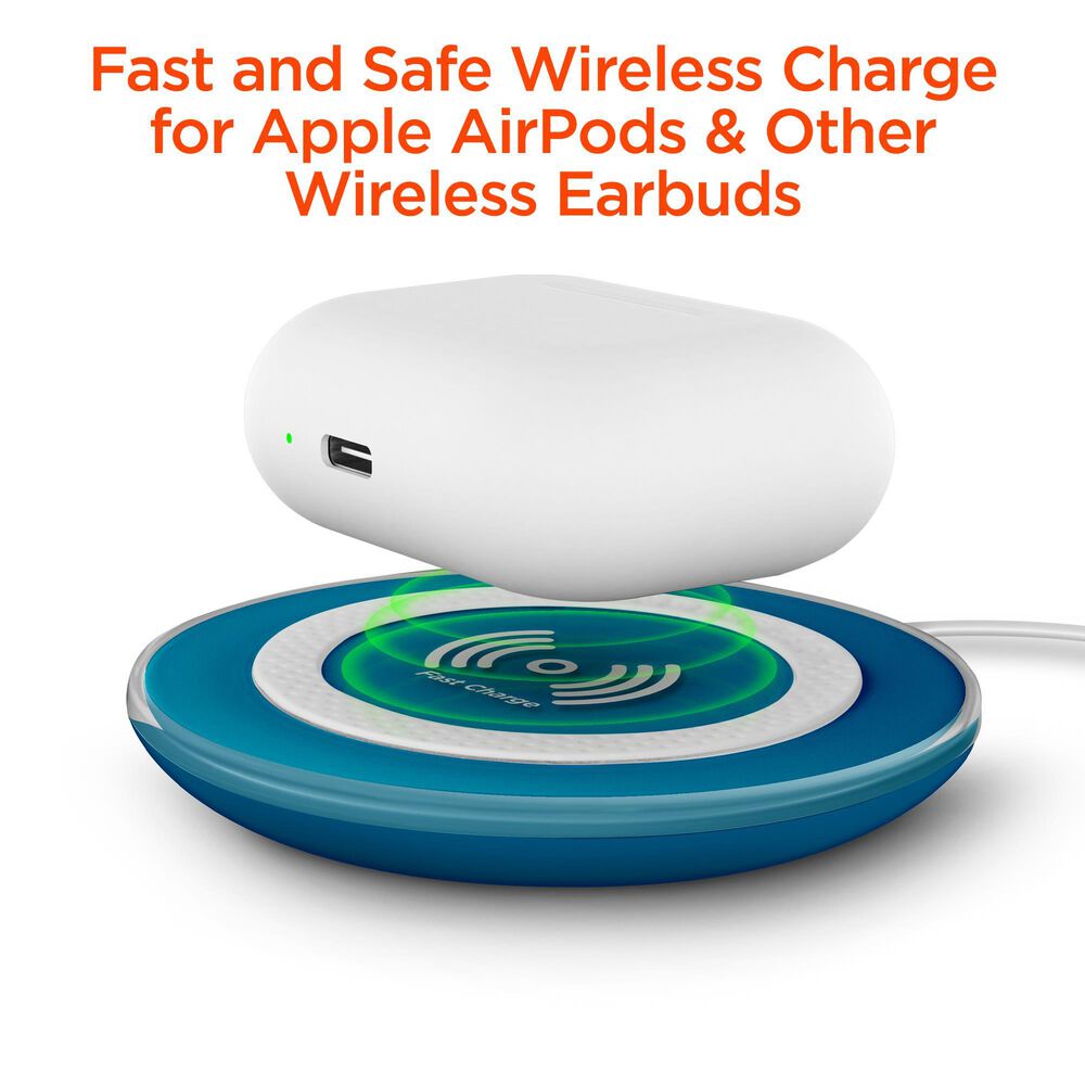 Hypercel ChargePad Pro 15W Wireless Fast Charger in Blue, , large