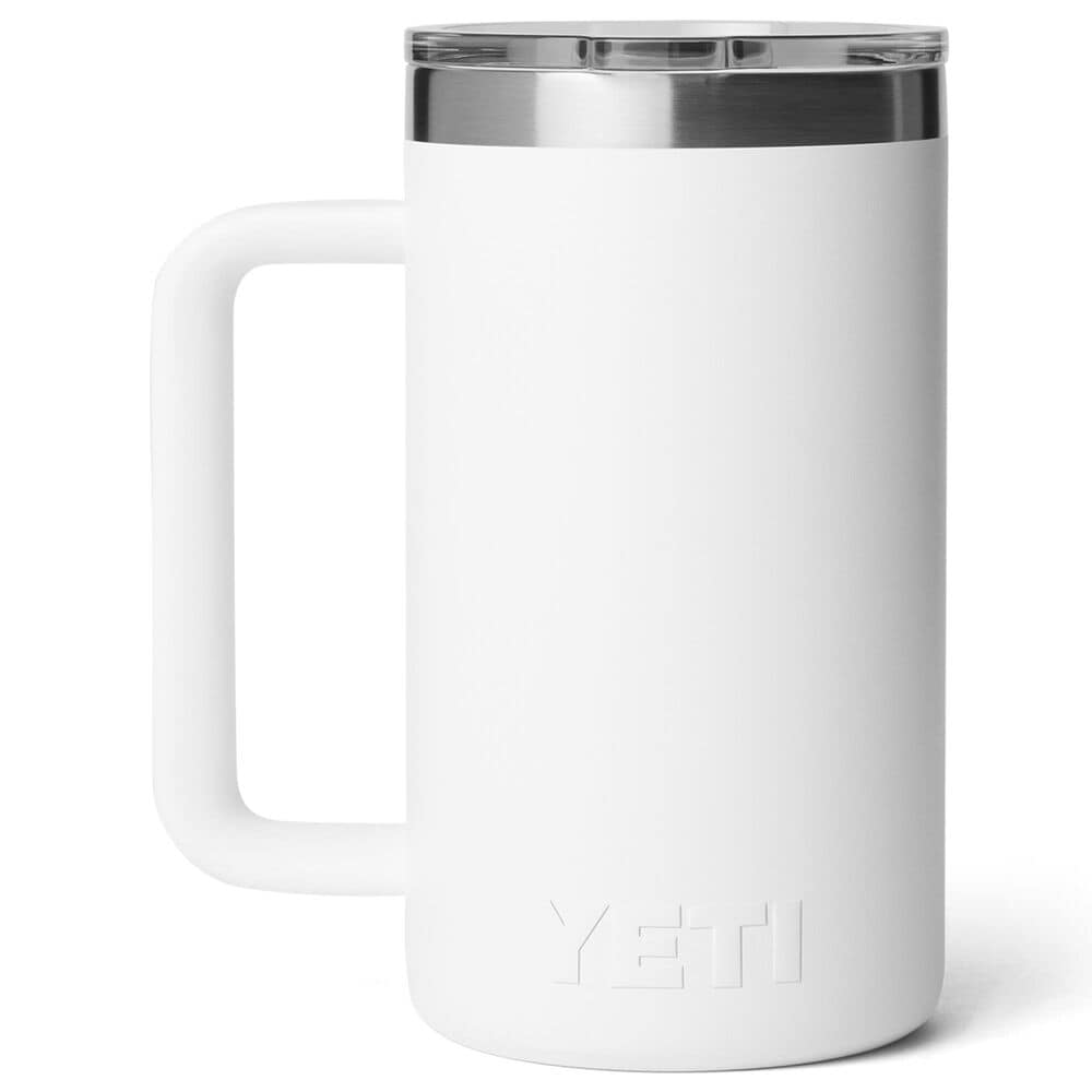YETI Rambler 24 Oz Mug with MagSlider Lid in White, , large