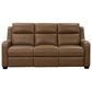 Barcalounger Ayden Power Sofa in Hillwood Toffee, , large