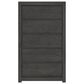 Ashley Fraluna 5-Drawer Chest in Dark Charcoal, , large