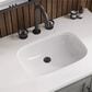 Kohler Quo 36" Single Bathroom Vanity in Mohair Grey with 3 cm Pure White Quartz Top and Oval Sink, , large