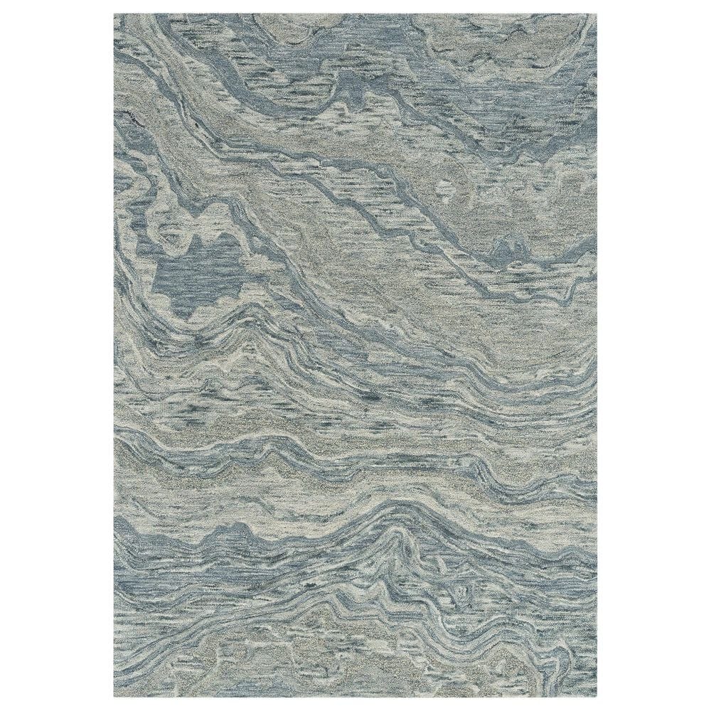 Nourison Graceful 3"9" x 5"9" Blue Area Rug, , large