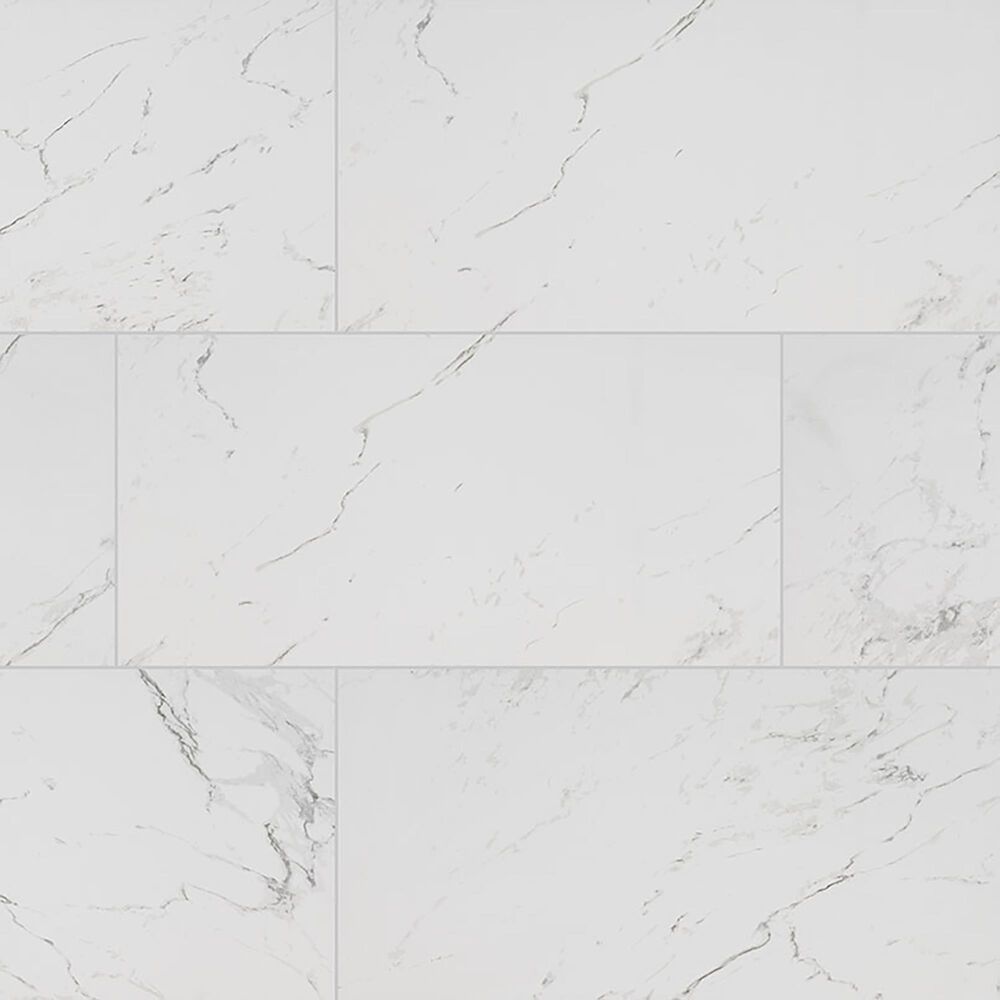 MS International Pietra Carrara  Rectangle 12" x 24" Porcelain Tile, , large