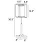 Lite Source Stein Table Lamp with Edison Bulb in Black, , large