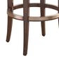 Lexington Home Brands Rendezvous Giles Upholstered Swivel Bar Stool in Biscayne, , large
