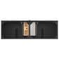 James Martin Vanities Myrrin 72" Double Vanity Carbon Oak with 3 cm Parisien Bleu Quartz Top, , large