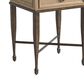 Lexington Home Brands Montecito Milano 1-Drawer Night Table in Bronze and Chaparral, , large