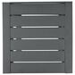 Hearth and Haven Cape Coral C-Shaped Patio Side Table in Grey, , large