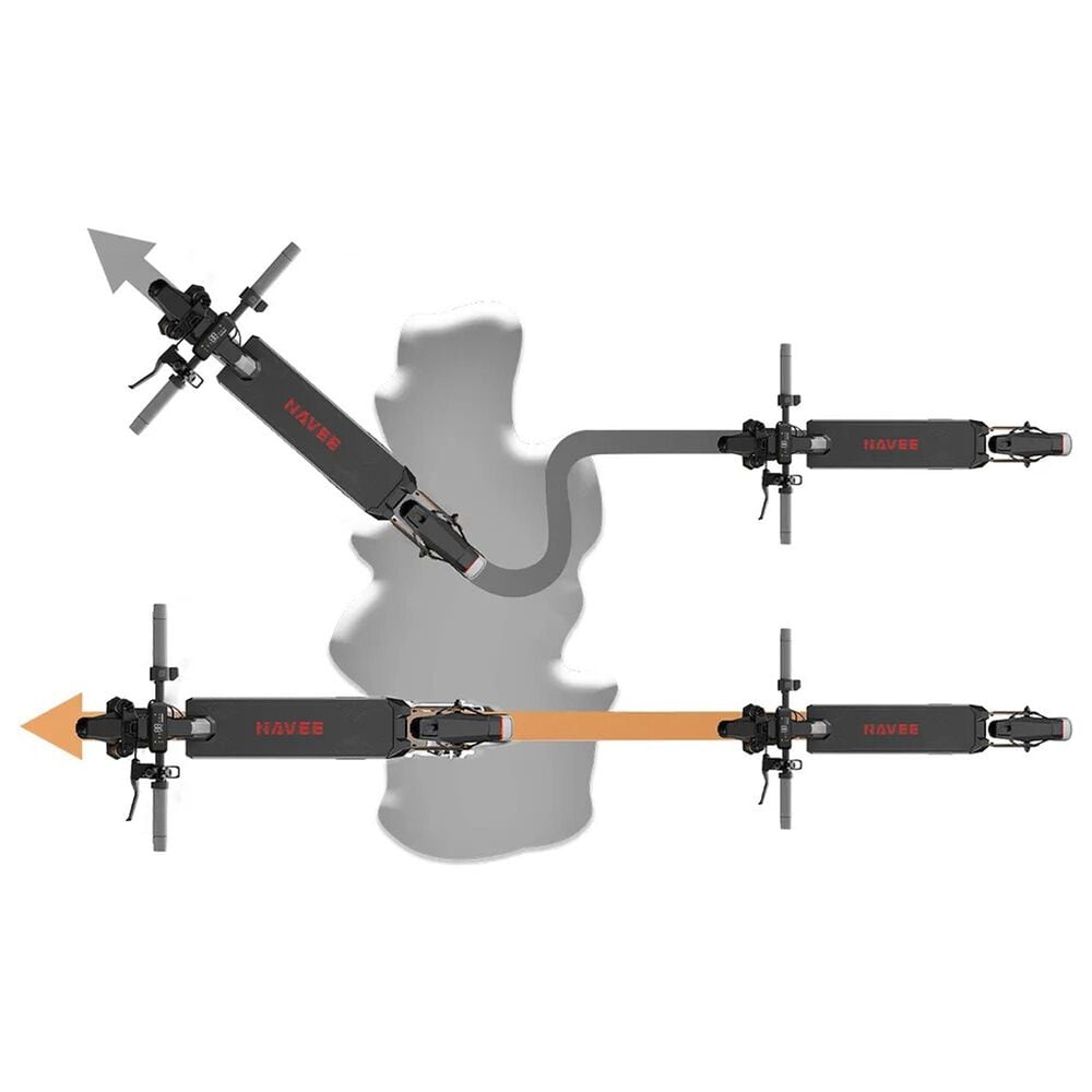 Navee G5 Max Electric Scooter in Black, , large