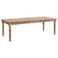 Hawthorne Furniture Highland 42 X 72-94" Dining Table in Rustic Sand Wash, , large