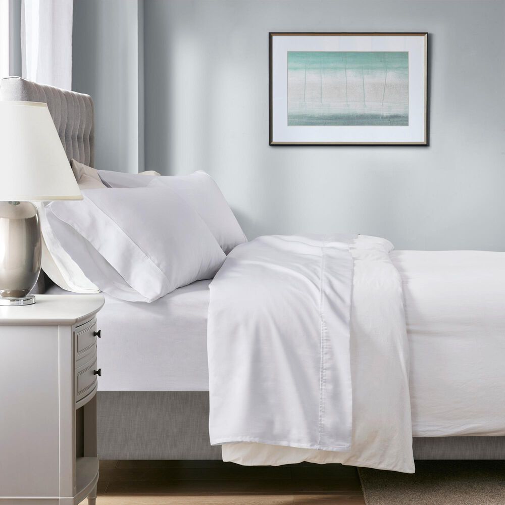 Hampton Park 1000 Thread Count 4-Piece Queen Sheet Set in White, , large