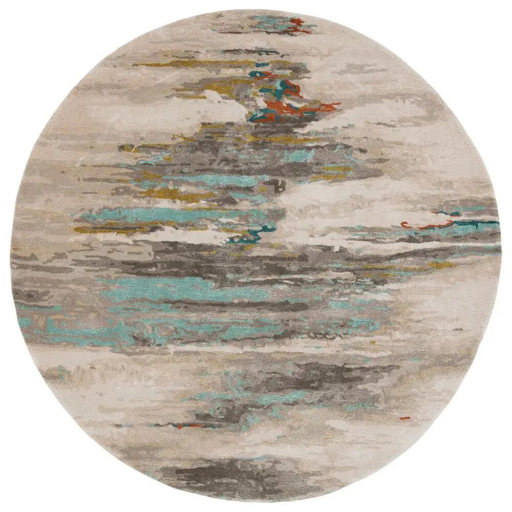 Jaipur Genesis Ryenn 8" Round Bungee Cord Area Rug, , large