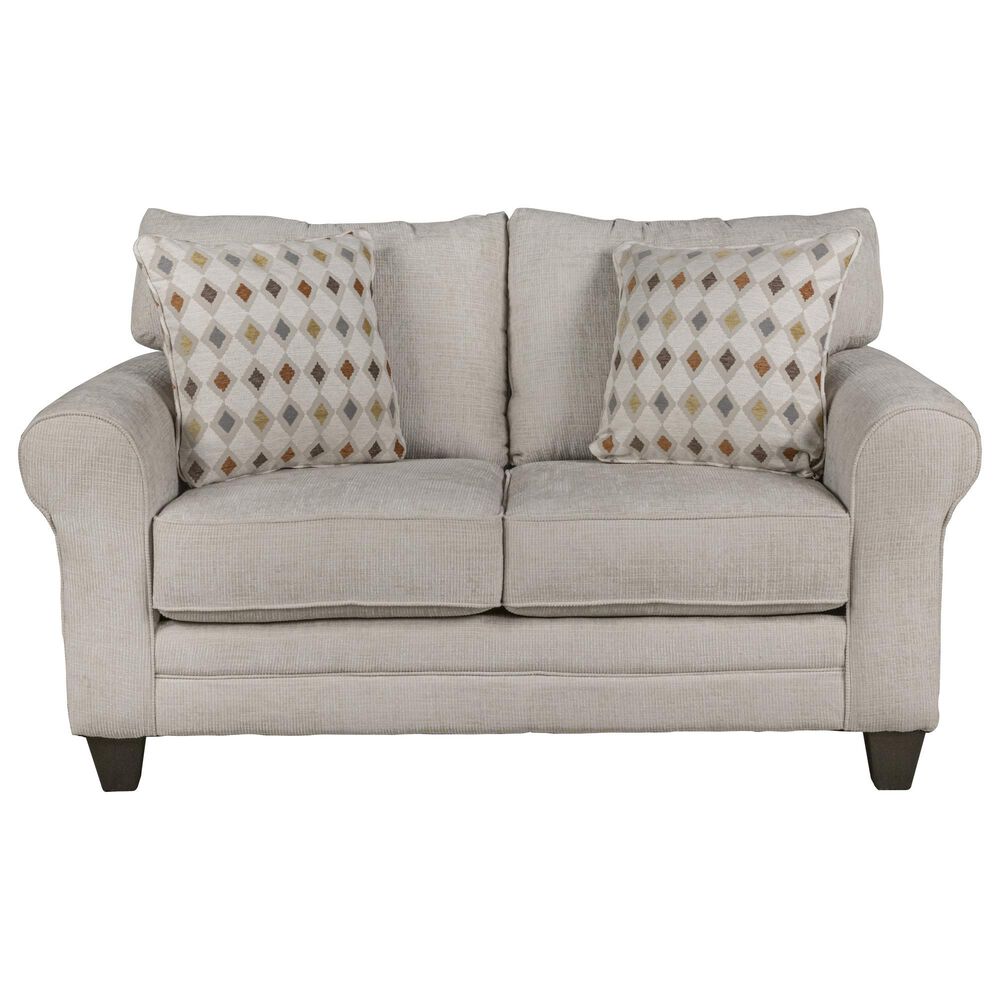 Xenia Wowza Stationary Loveseat in Sand, , large
