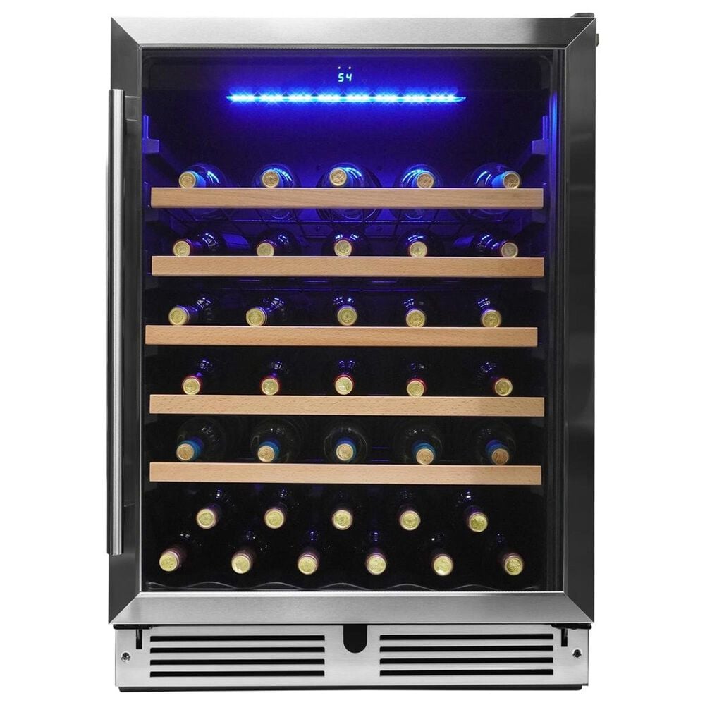 Danby 5.7 Cu. Ft. Under Counter Wine Cooler in Stainless Steel, , large