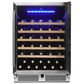 Danby 5.7 Cu. Ft. Under Counter Wine Cooler in Stainless Steel, , large