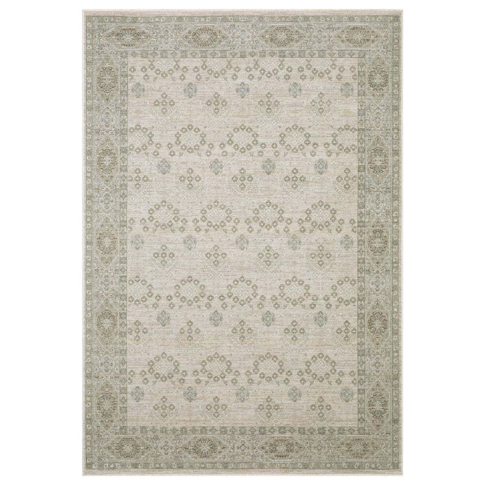 Oriental Weavers Keaton KEA04 Beige and Green 2"3" x 7"6" Runner, , large